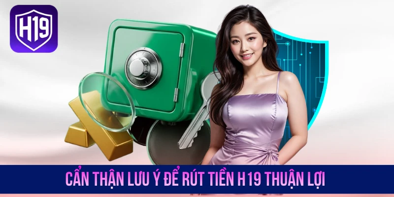 Cẩn thận lưu ý để rút tiền H19 thuận lợi